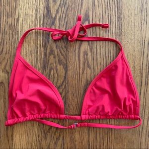 Ride Gernreich Red Bikini Top